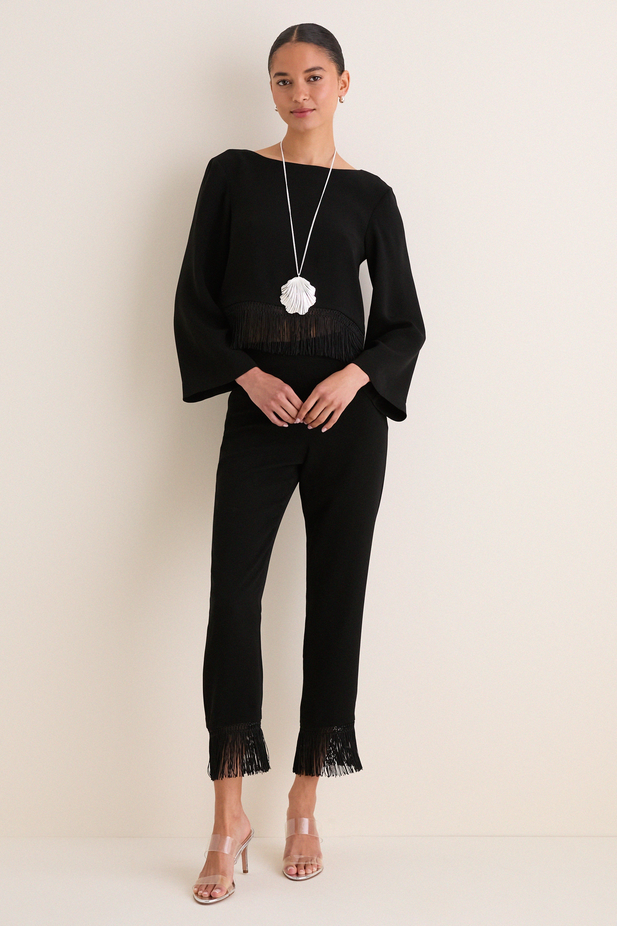 Black Bianca Blouse