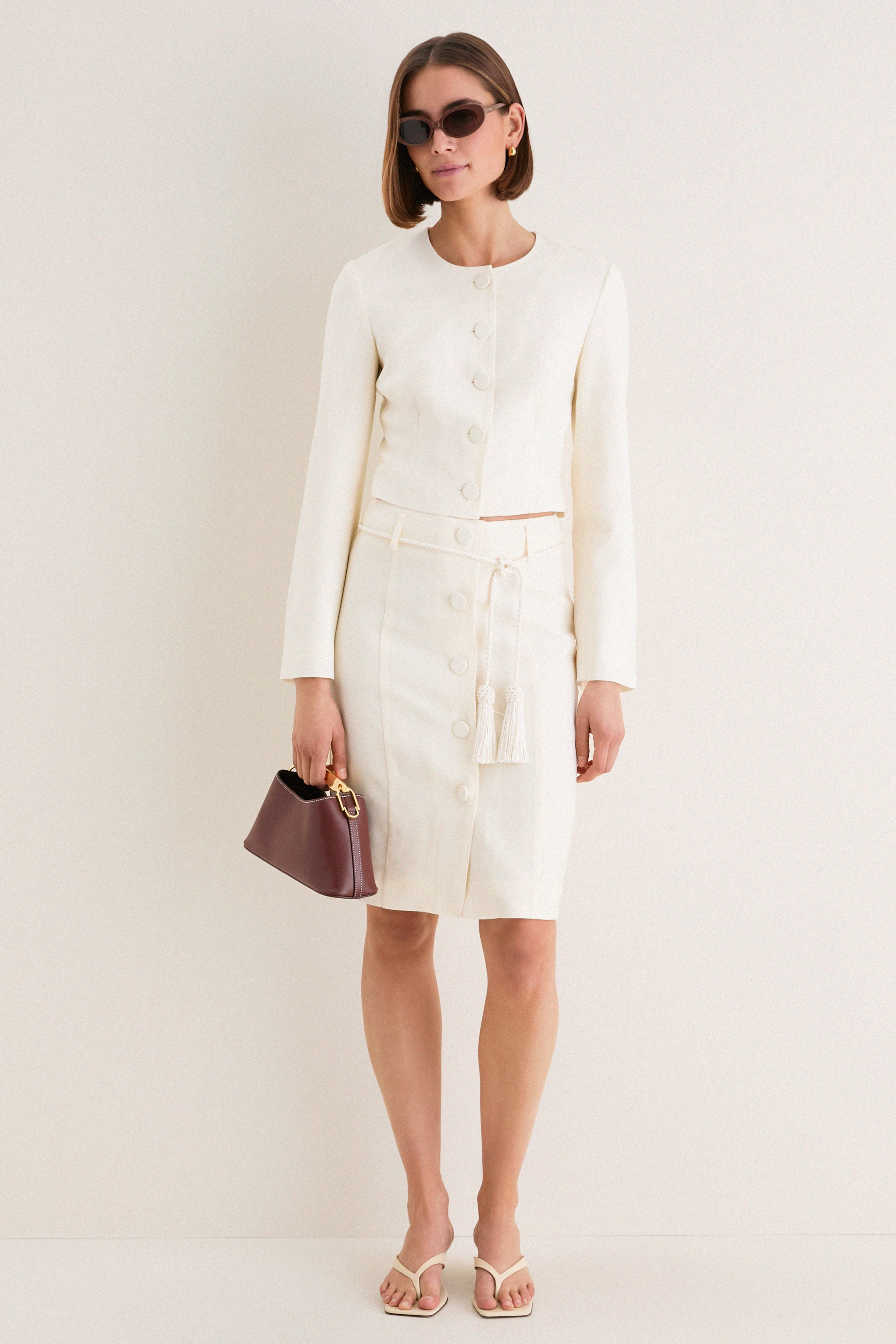 Cream Elspeth Skirt