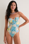 Morning Glory Underwire One Piece Swimsuit