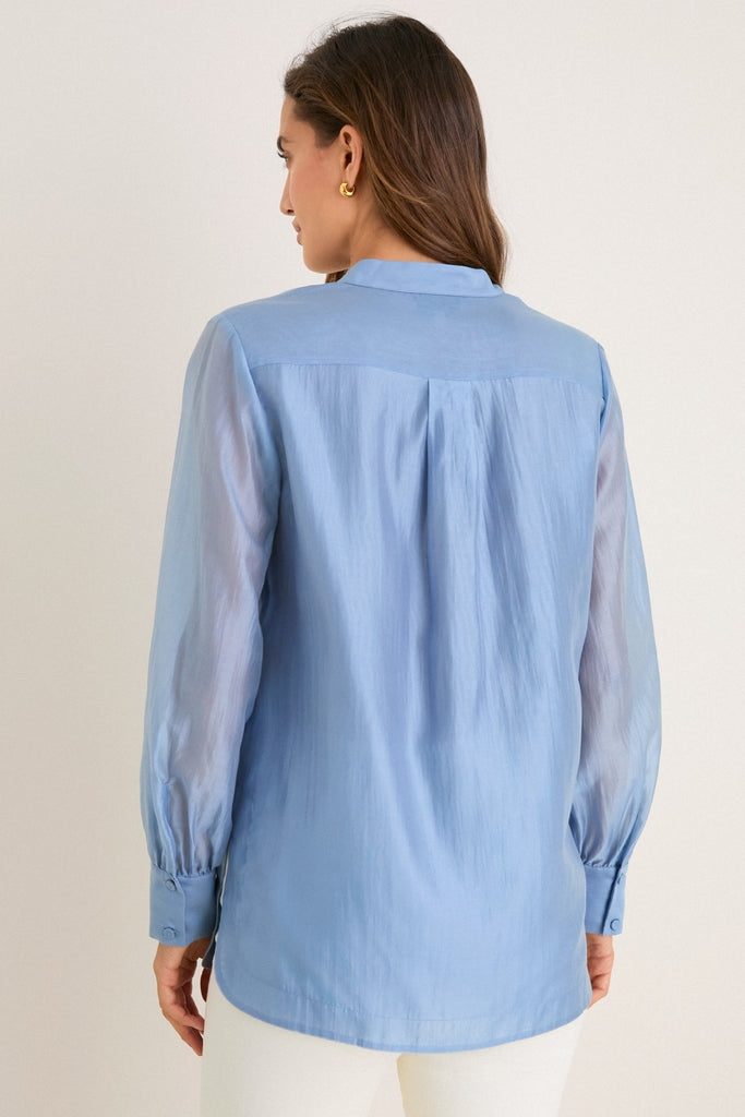 Maison Blue Organza Camelot Tunic