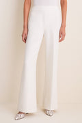 White Crepe Erin Pant