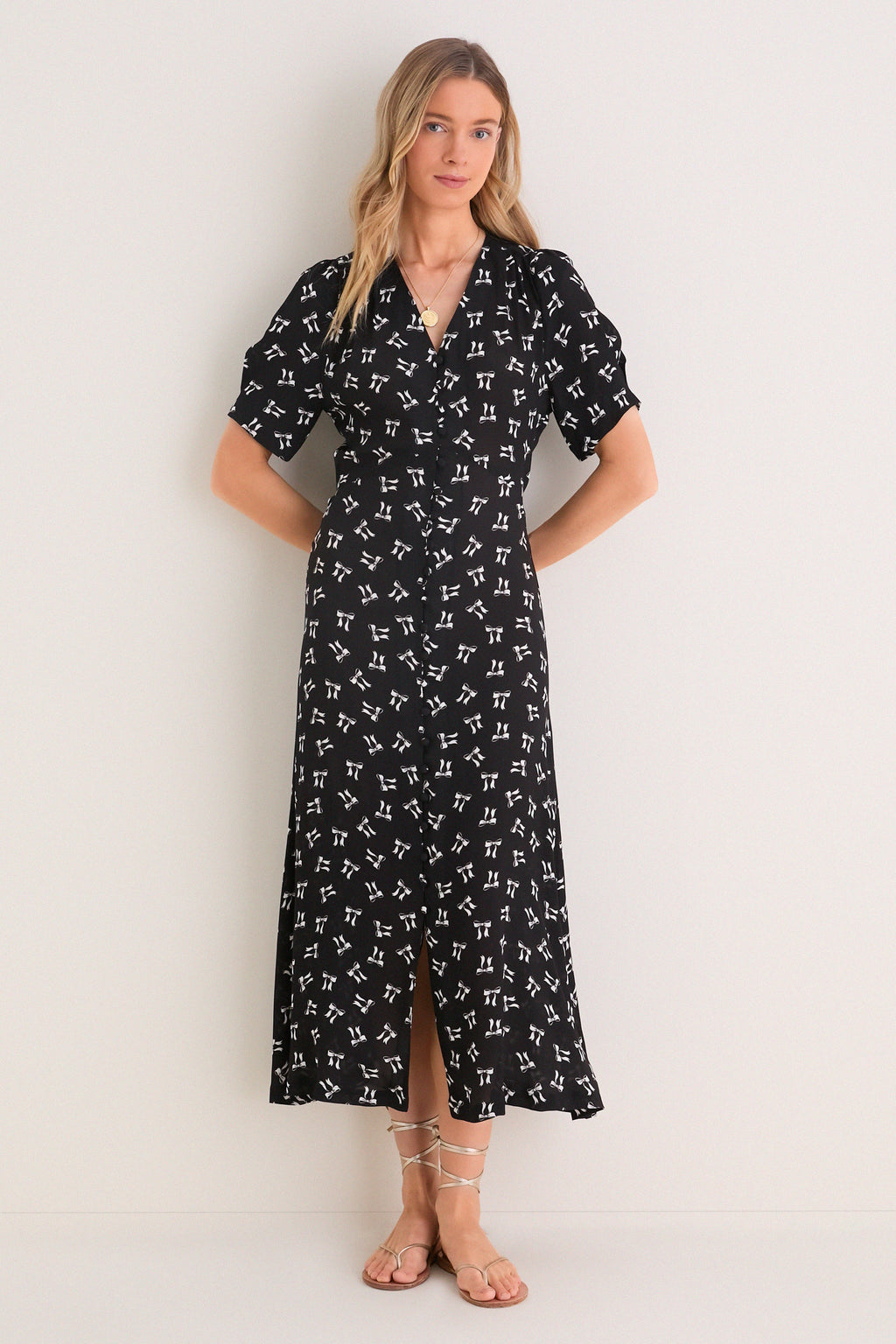 Vintage Bows Tuxedo Luciya Antique Dress
