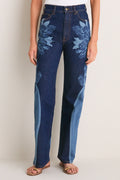 Queen Peony Placee Straight Leg Jean