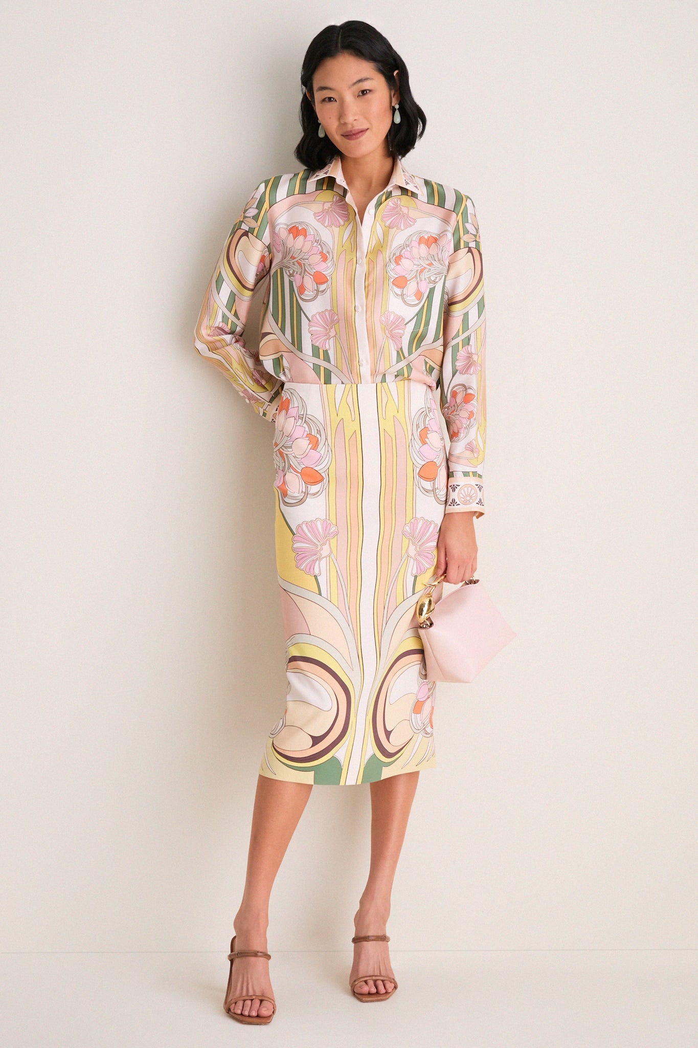 Tulip Placee Pencil Skirt