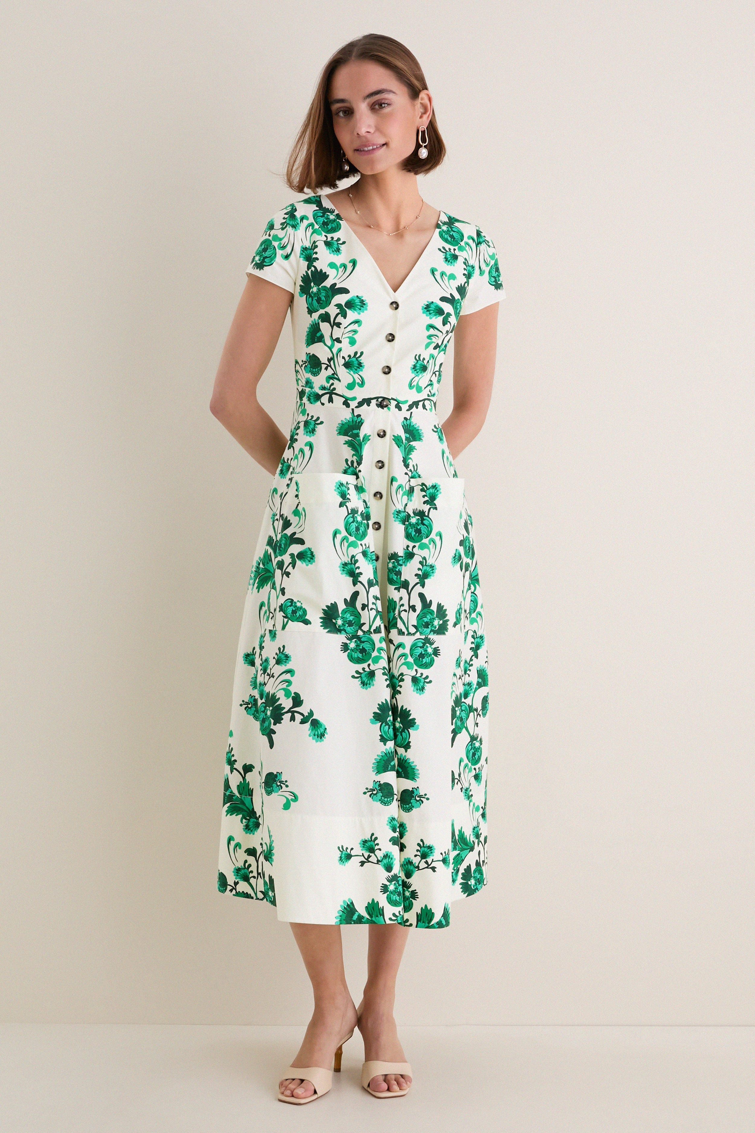 Saffier Vines Zoey-E Midi Dress
