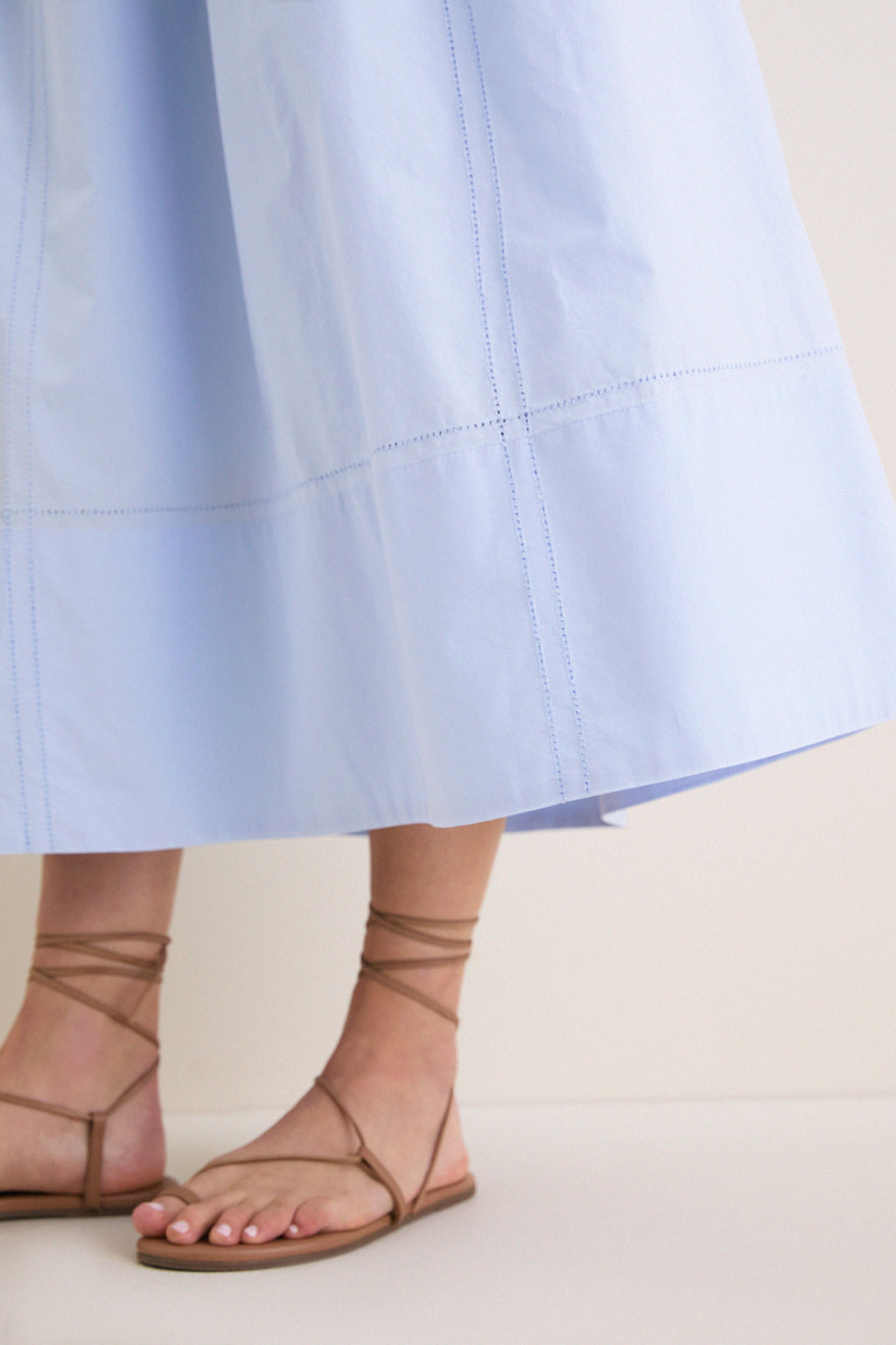 French Blue Peninsula Dress