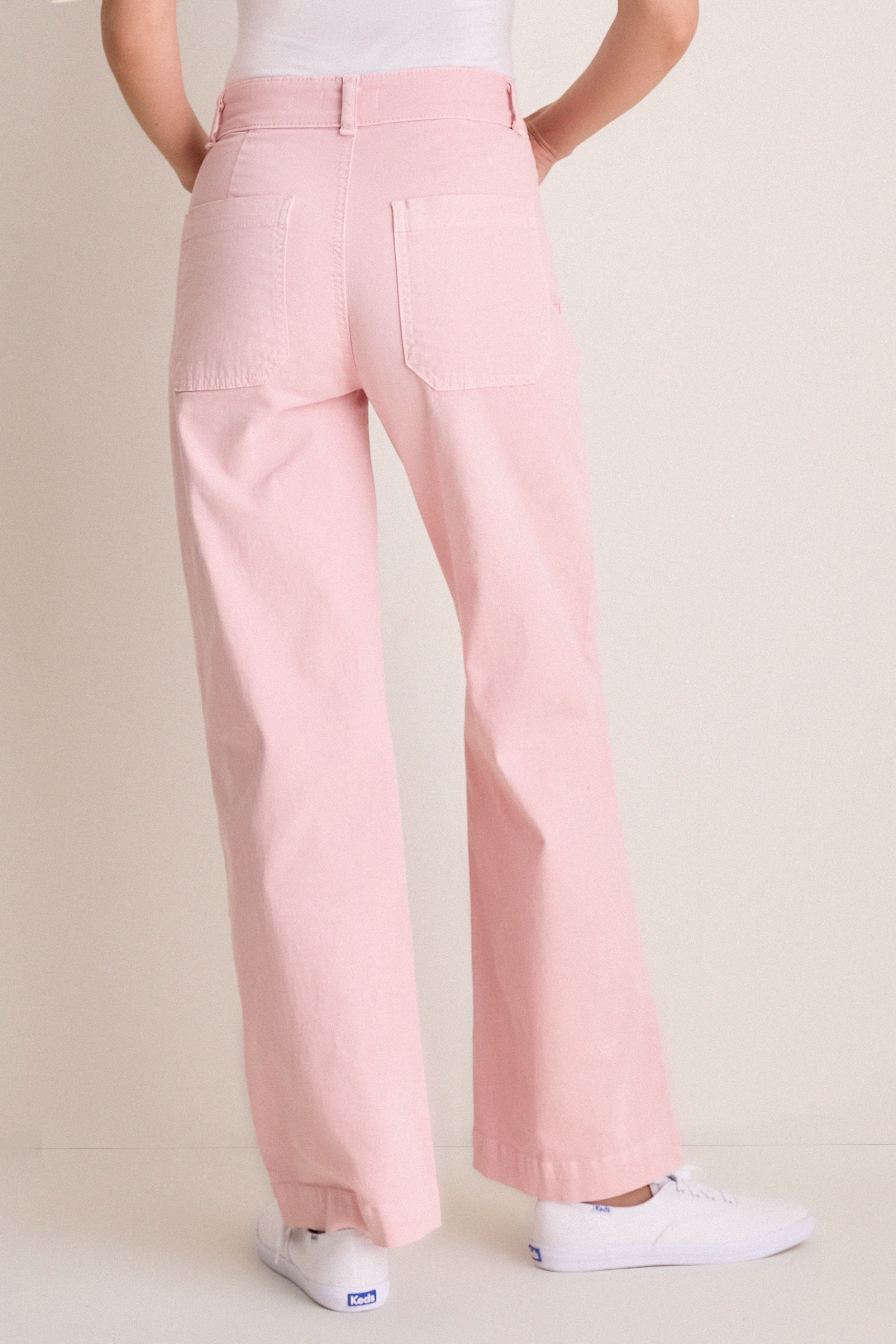 Sanded Pink Sailor Pant