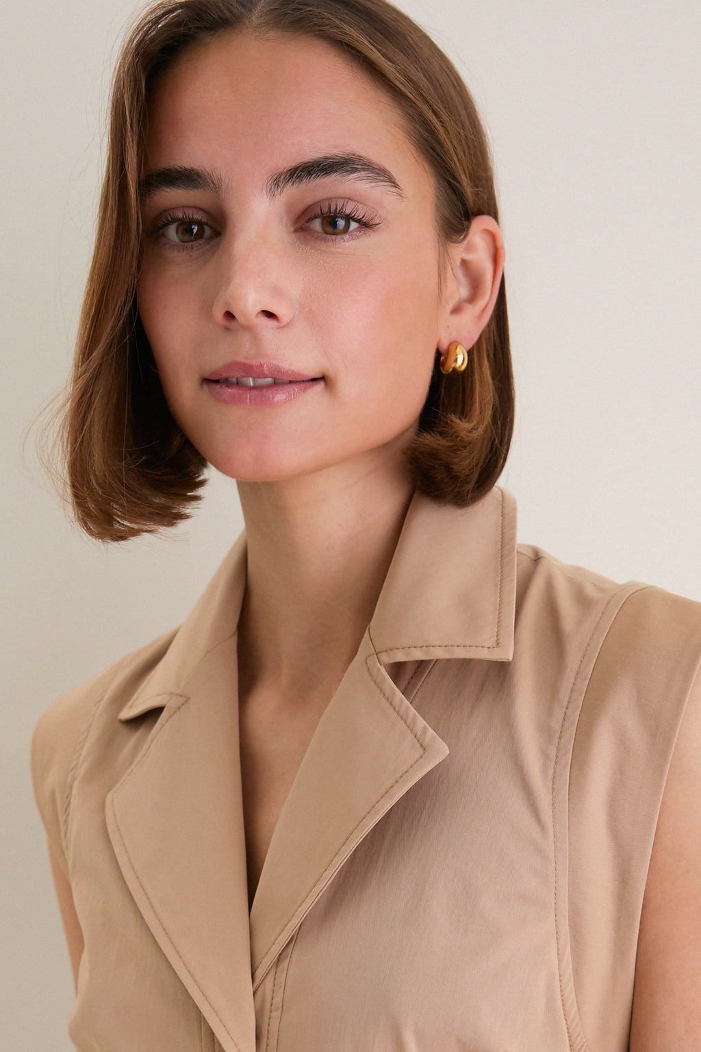 Khaki Orla Dress