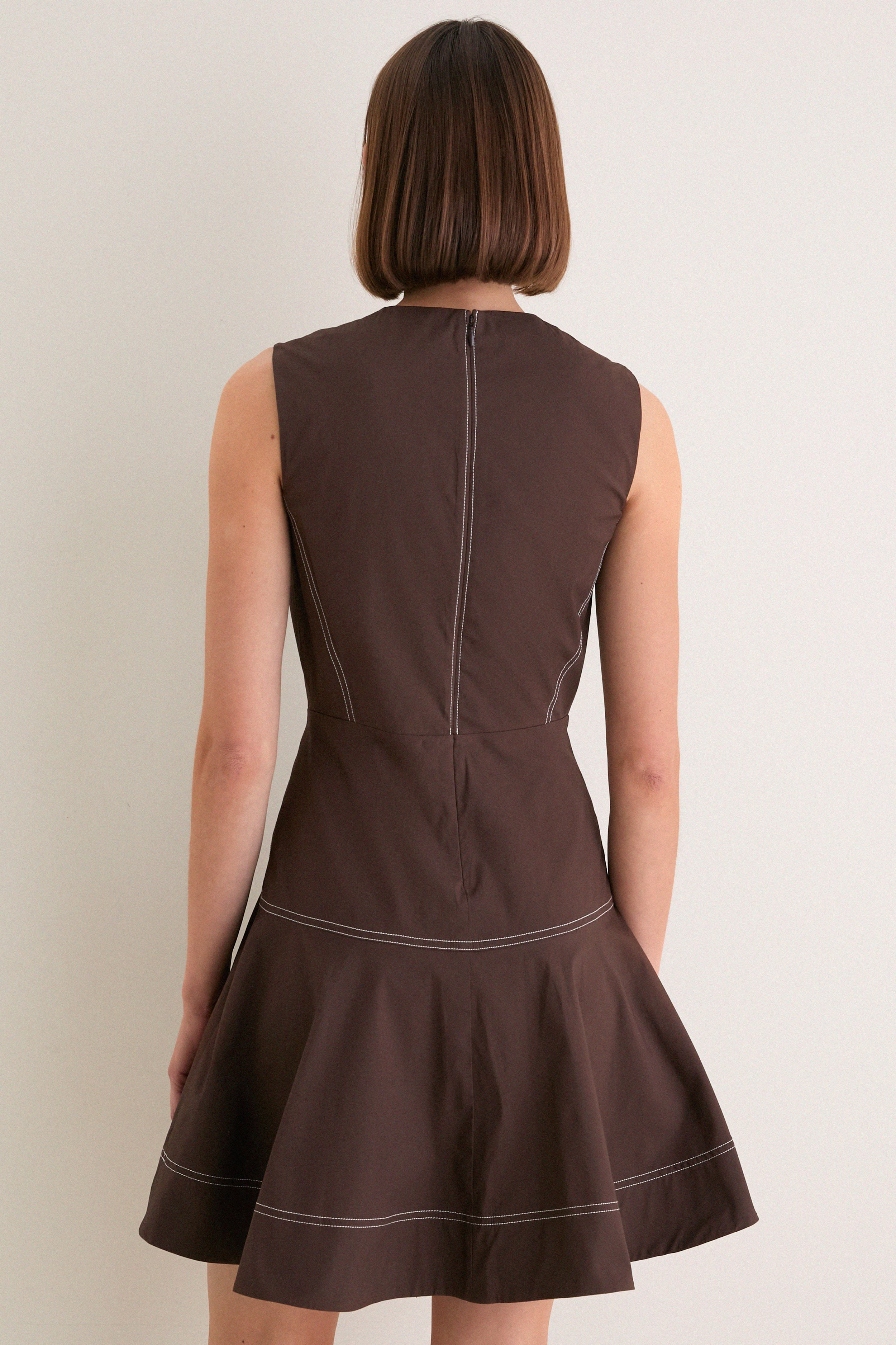 Dark Mocha Mini Karrigan Dress