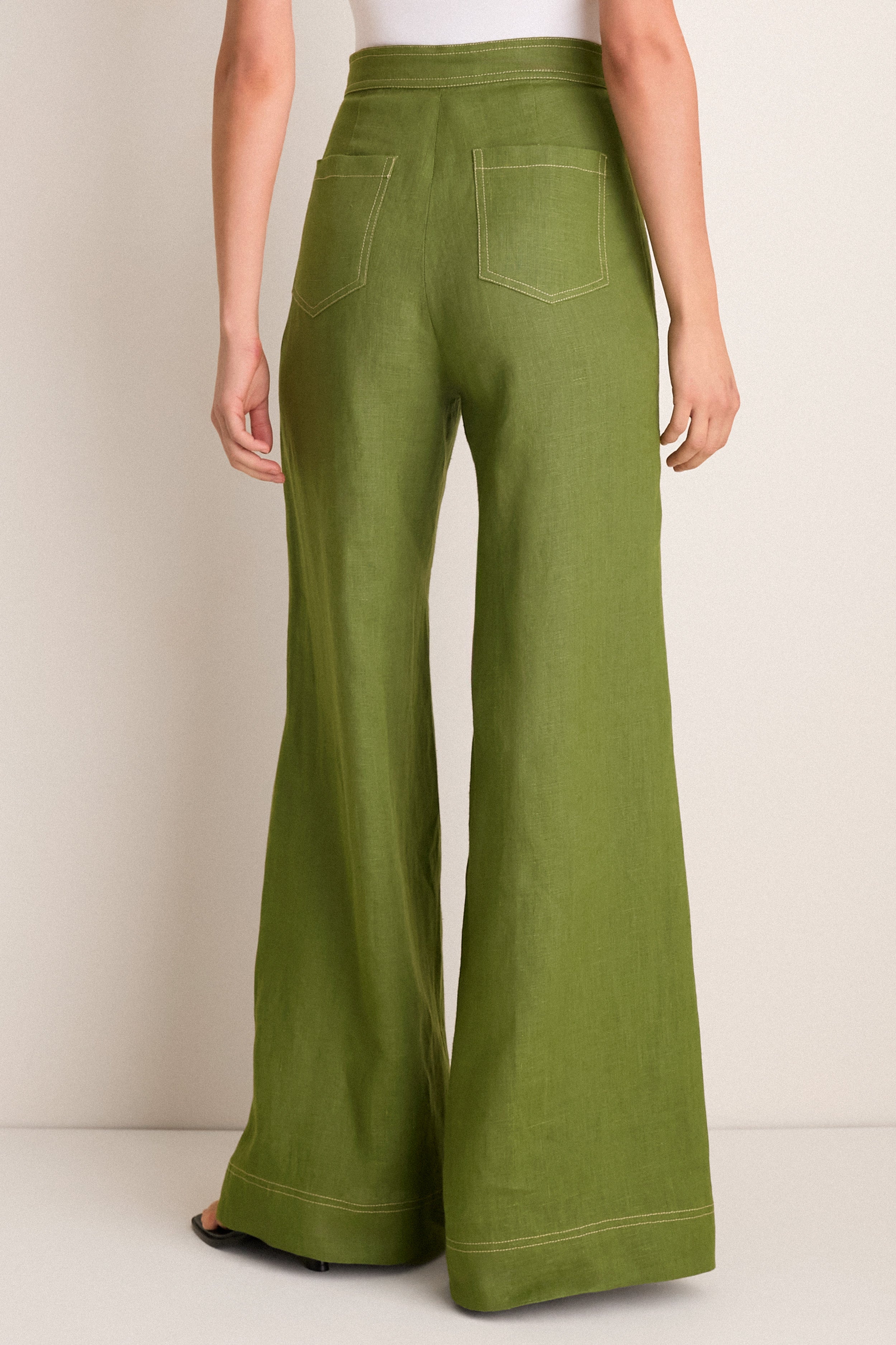 Olive Green Vivir Pants