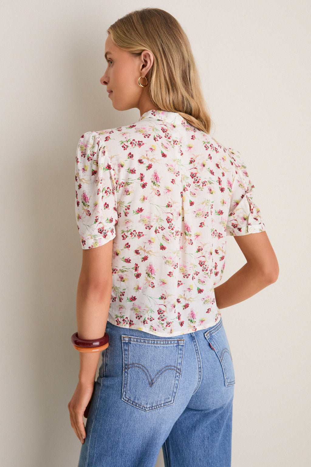 White Chance Wild Garden Shirt