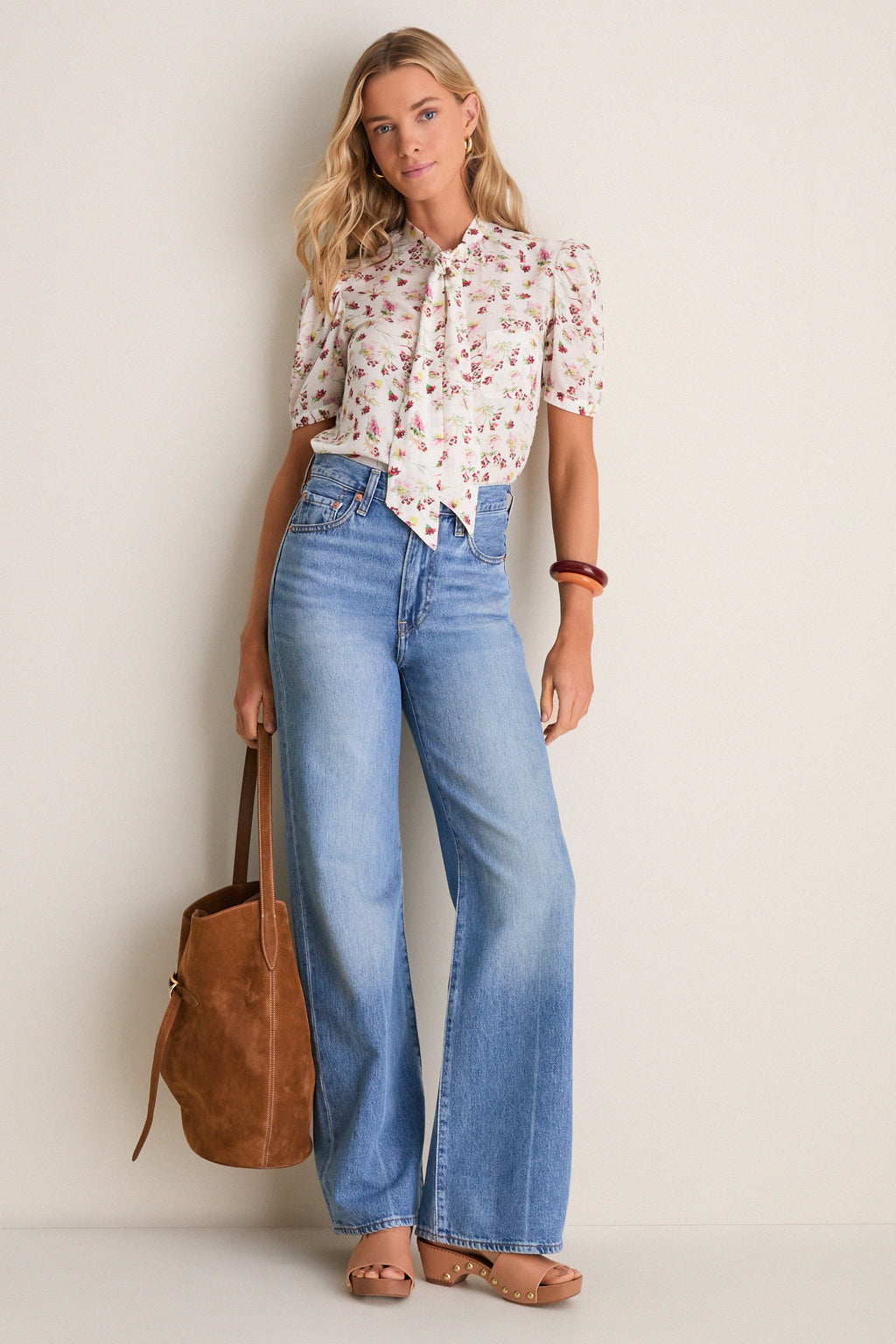 White Chance Wild Garden Shirt