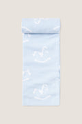 Blue Rocker Knit Blanket