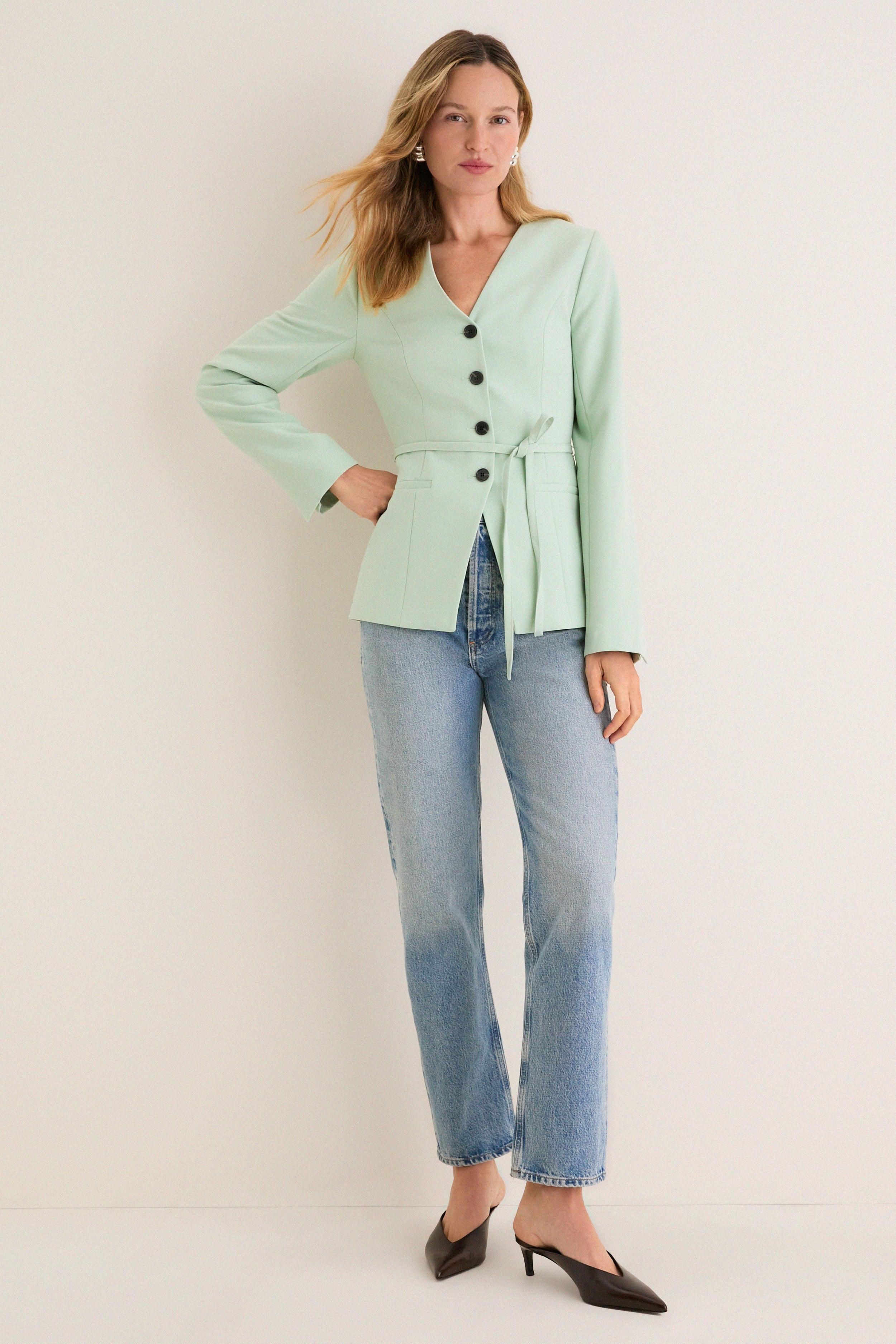 Mint Parker Blazer