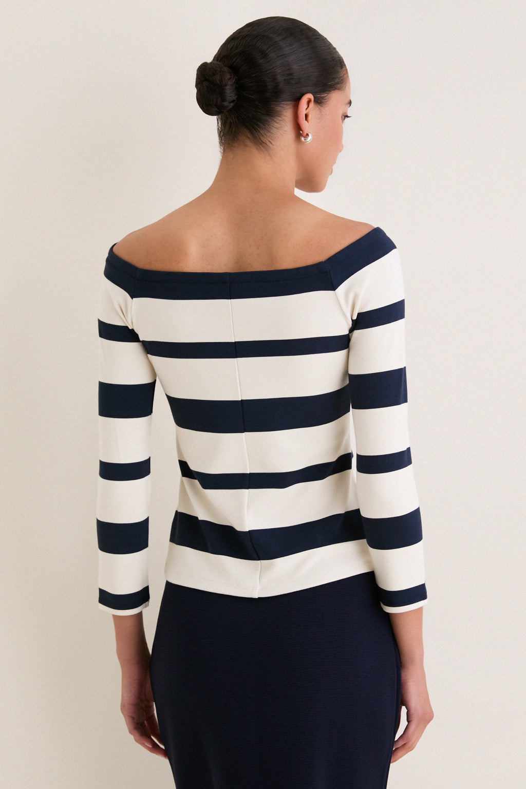 Liberty Stripe Knit Boyers Top