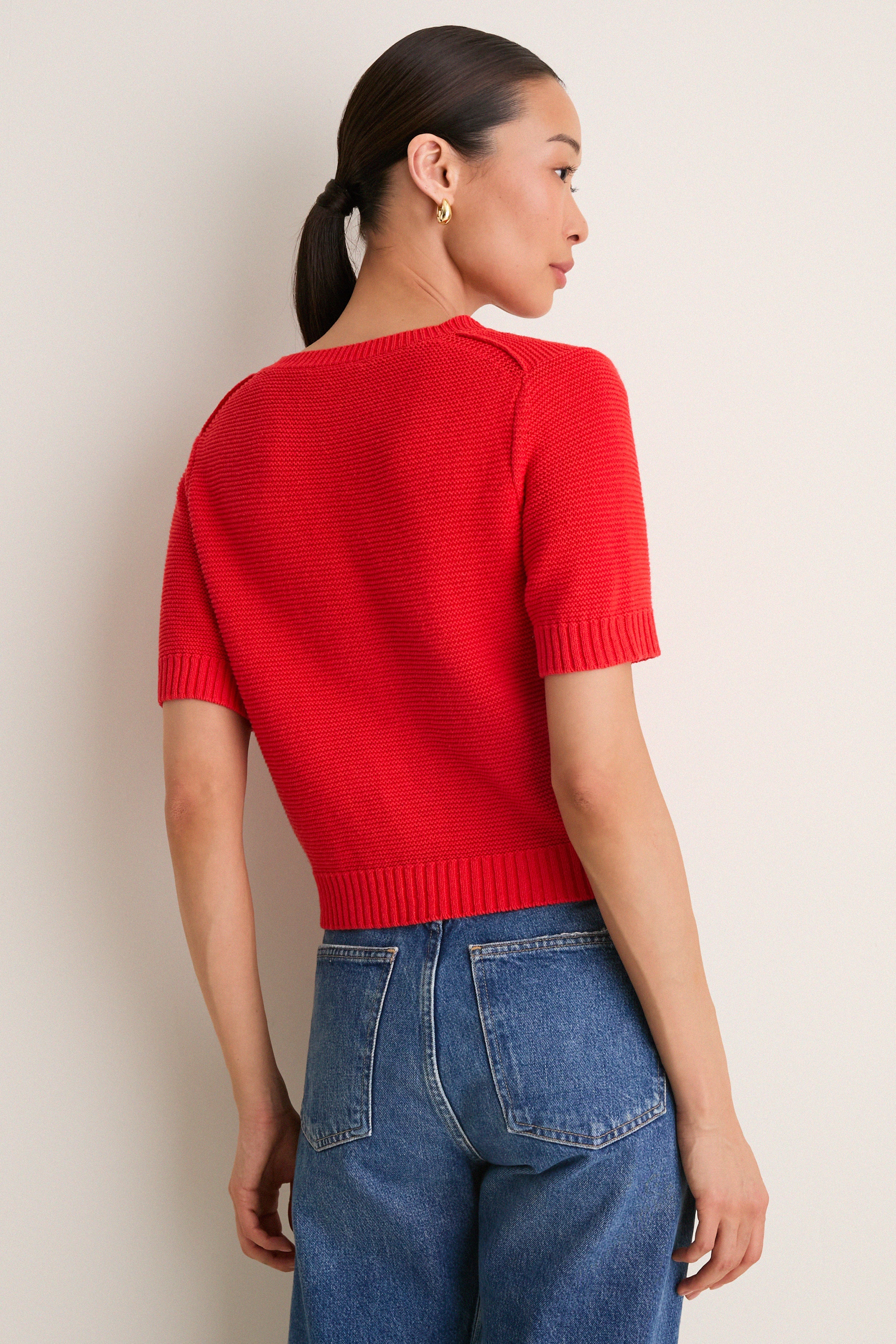 Tomato Elle Cardigan in Linen Cotton