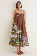 Chocolate Alfie Twist Sundress