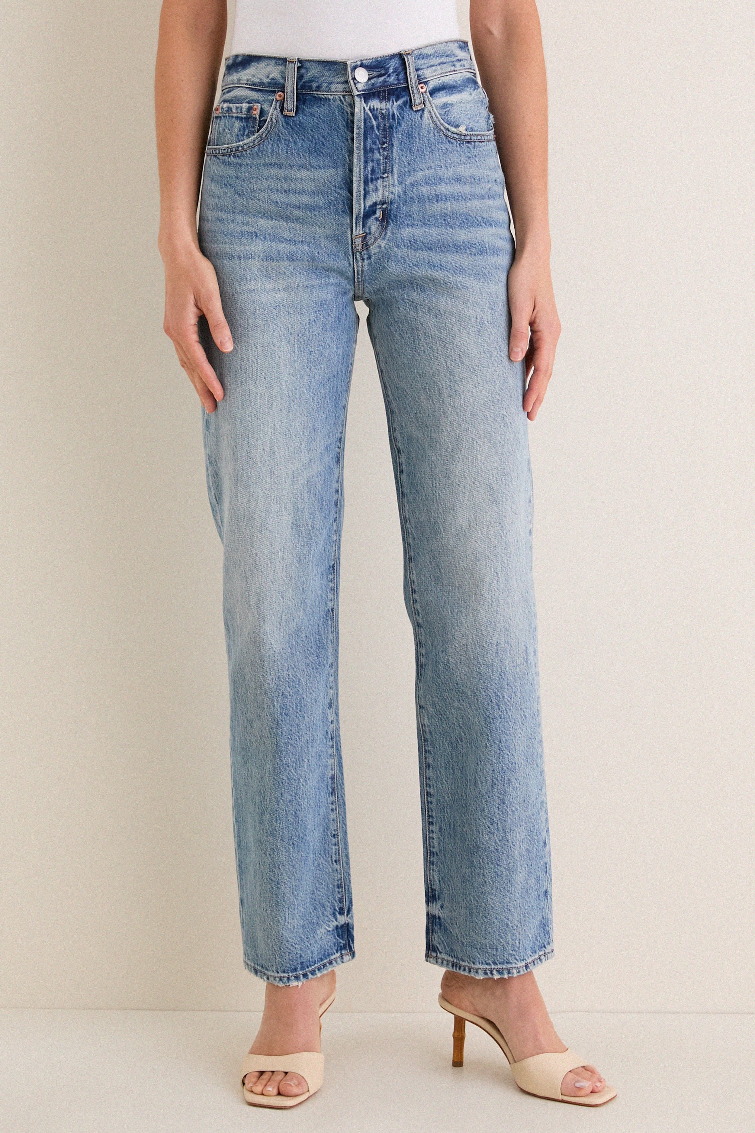 Serpentine Vintage Cassie Super High Rise Straight