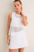 White Cane Sasha Tank