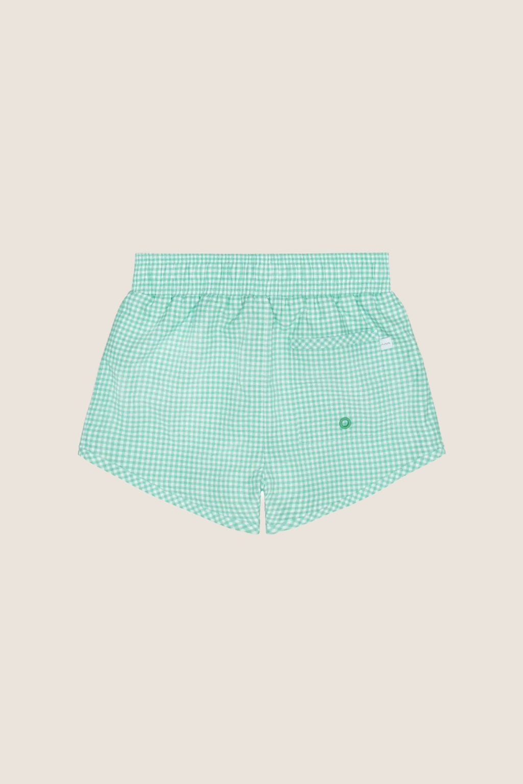 Boys Green Gingham Boardie