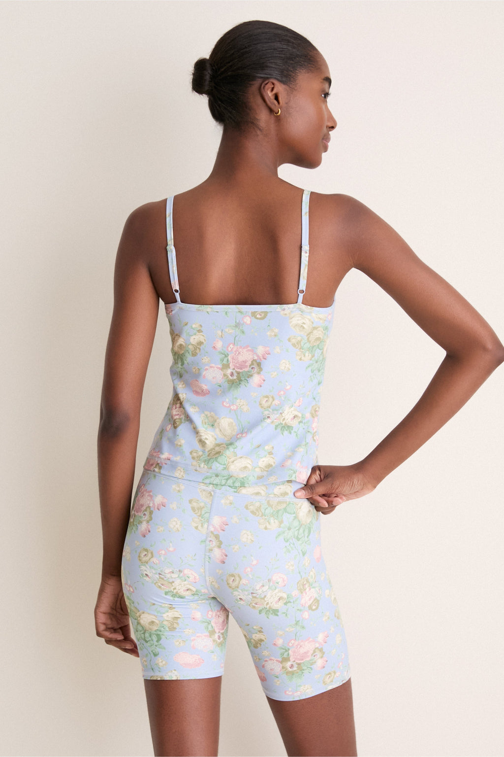 Clubhouse Chintz Compression Spandex Sofia Cami
