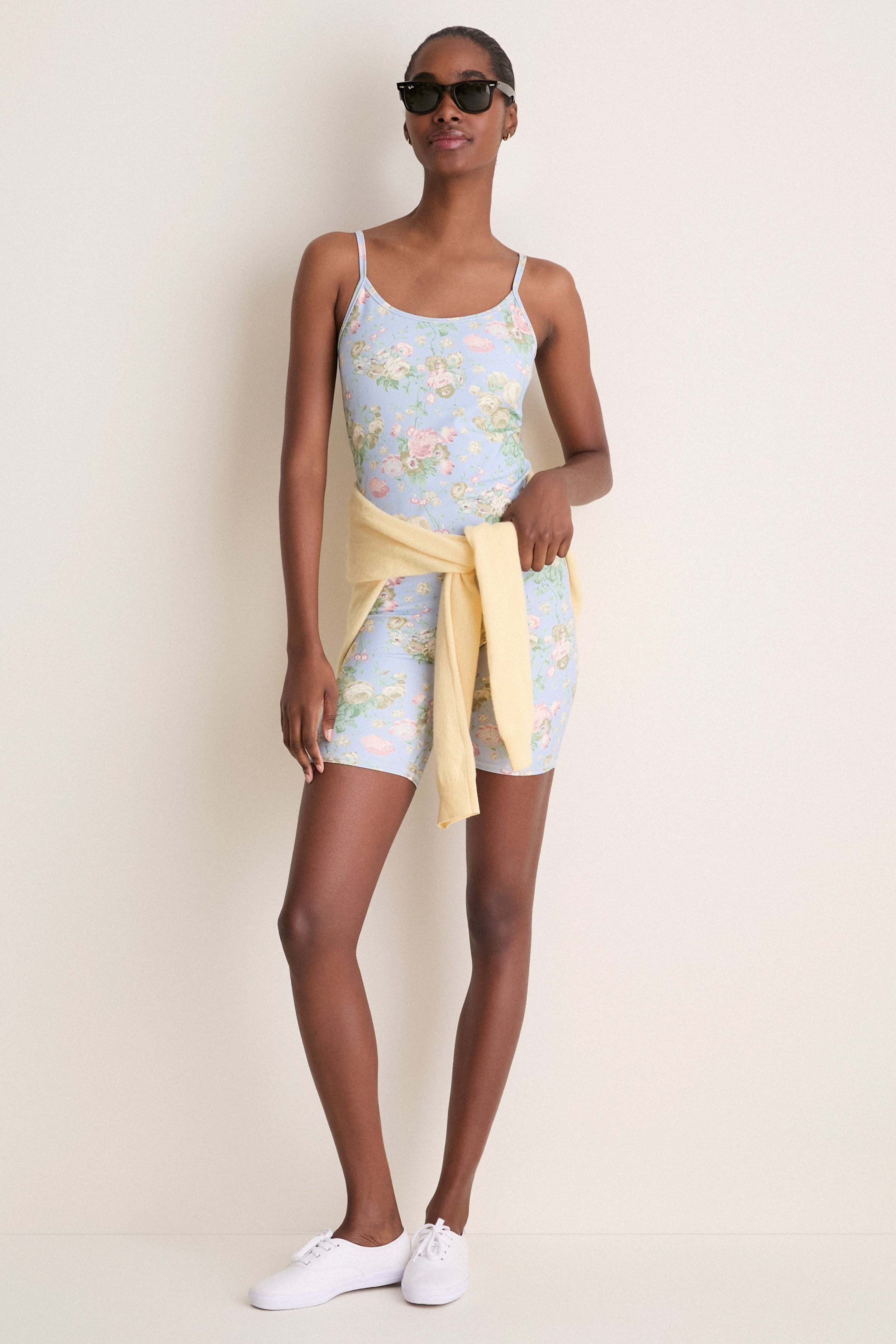 Clubhouse Chintz Compression Spandex Mac Bike Short