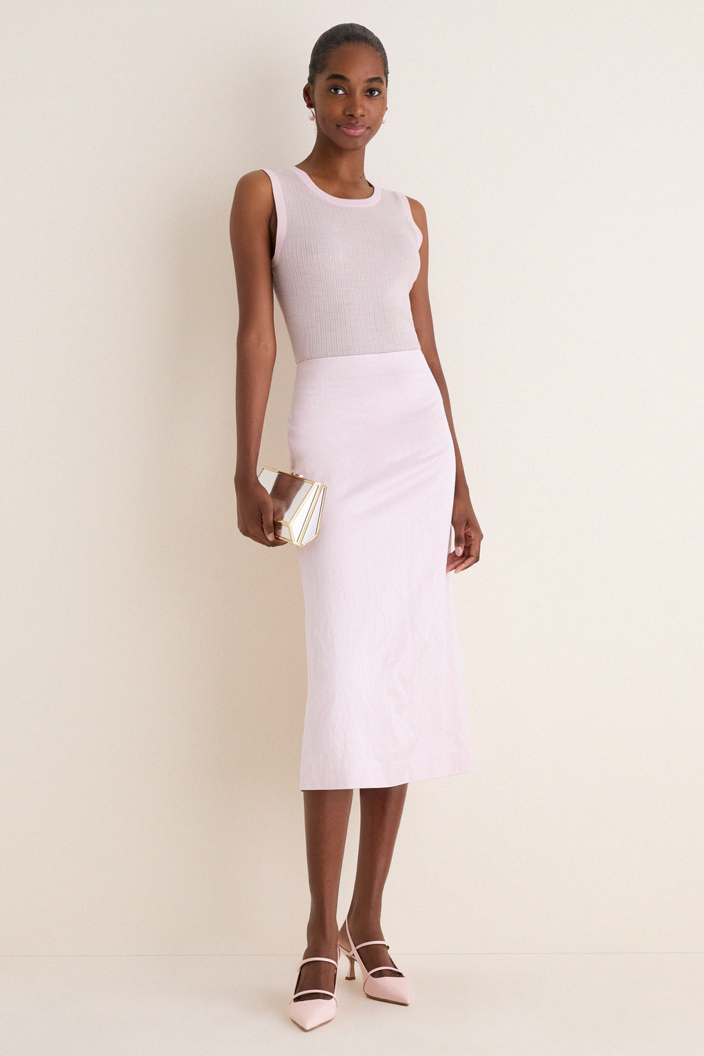 Cherry Blossom Phoebe Midi Skirt
