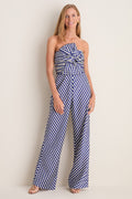Ocean Gingham Kat Jumpsuit