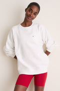 White Katarina Crewneck