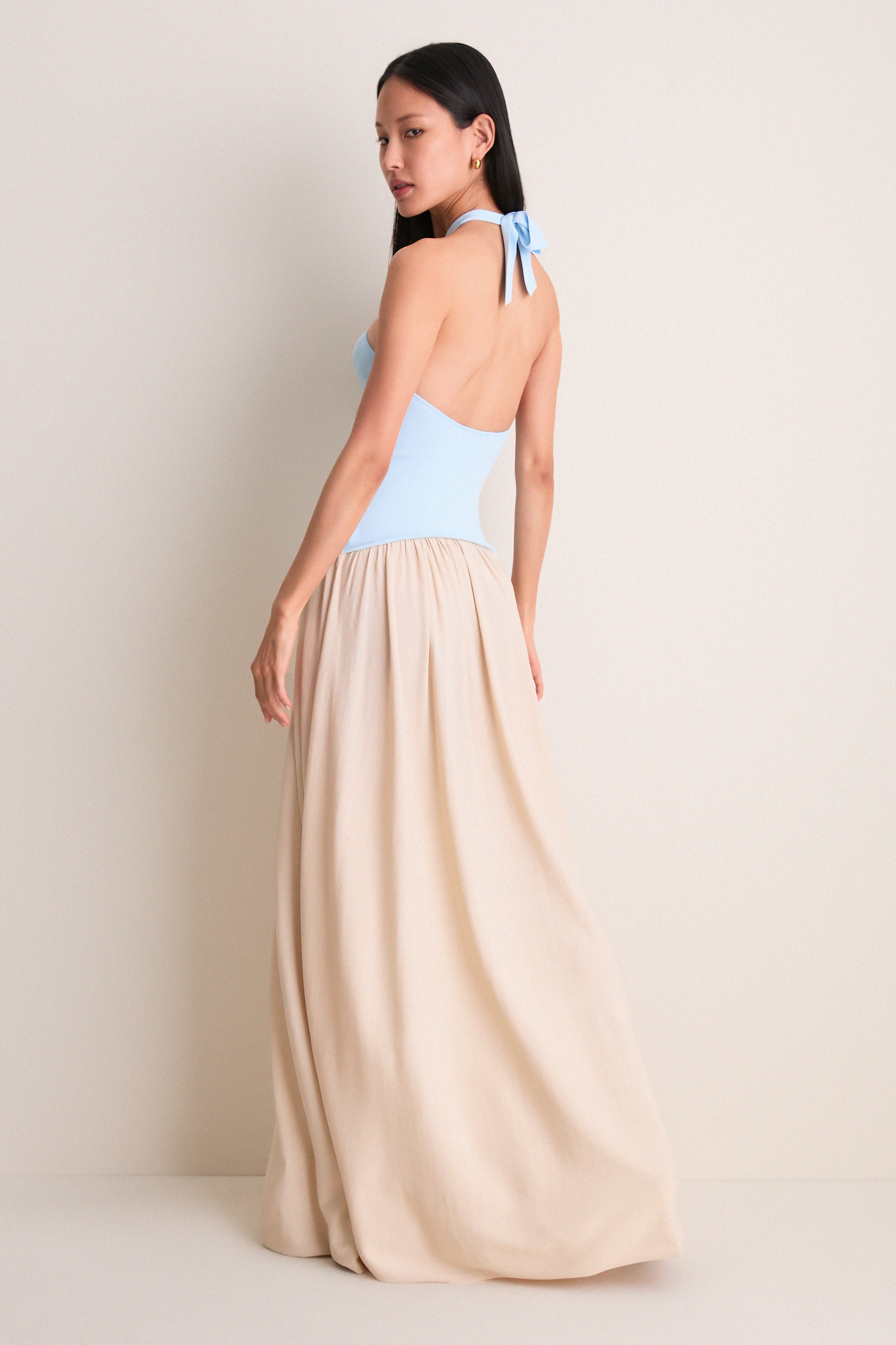 Seabreeze Dune Jordan Halter Dress