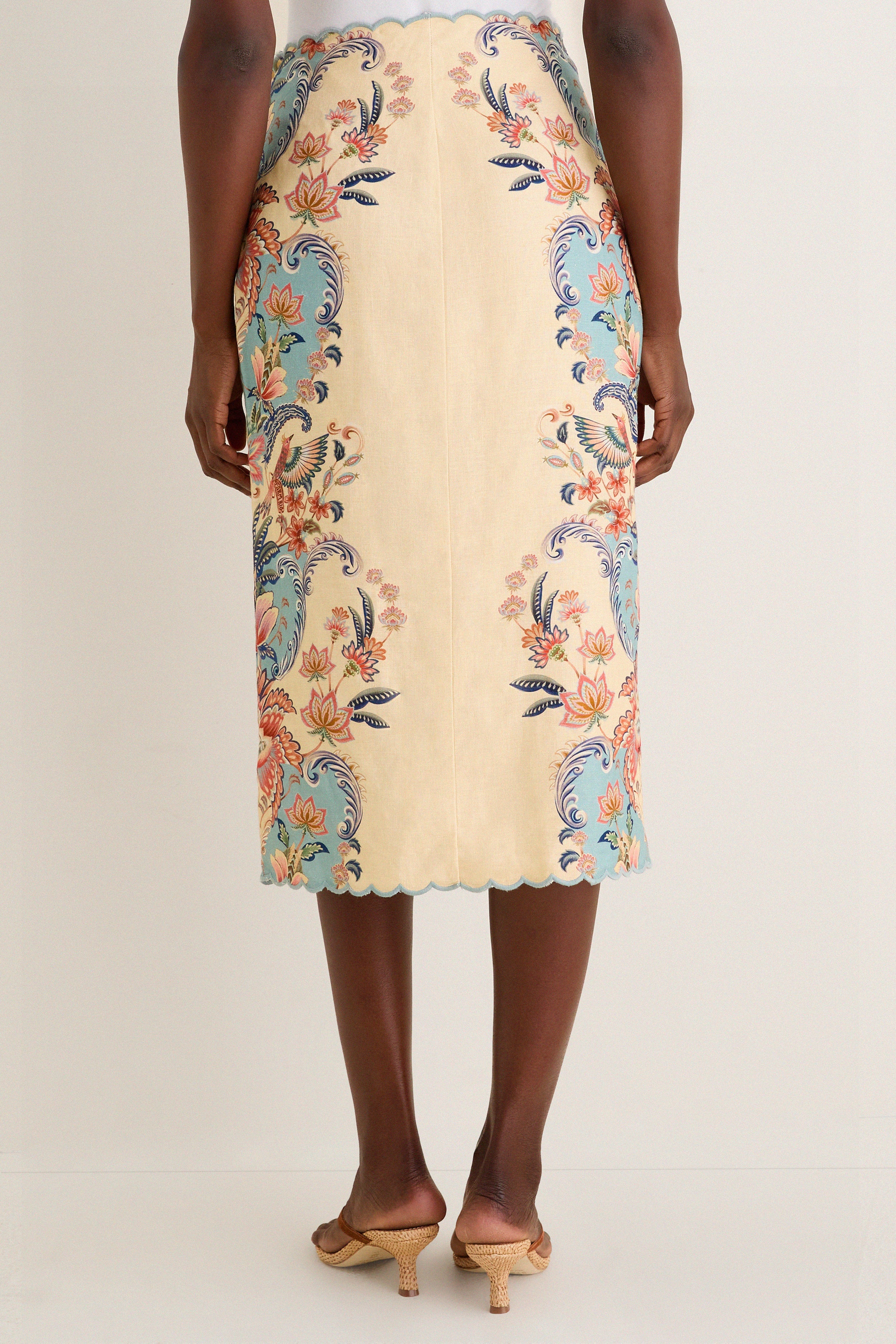 Boho Beauty Butter Midi Skirt