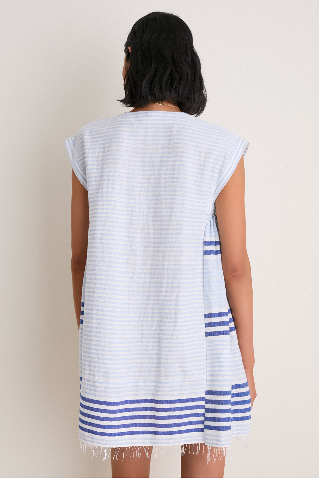 Exclusive Shemizi Blue Elina Caftan