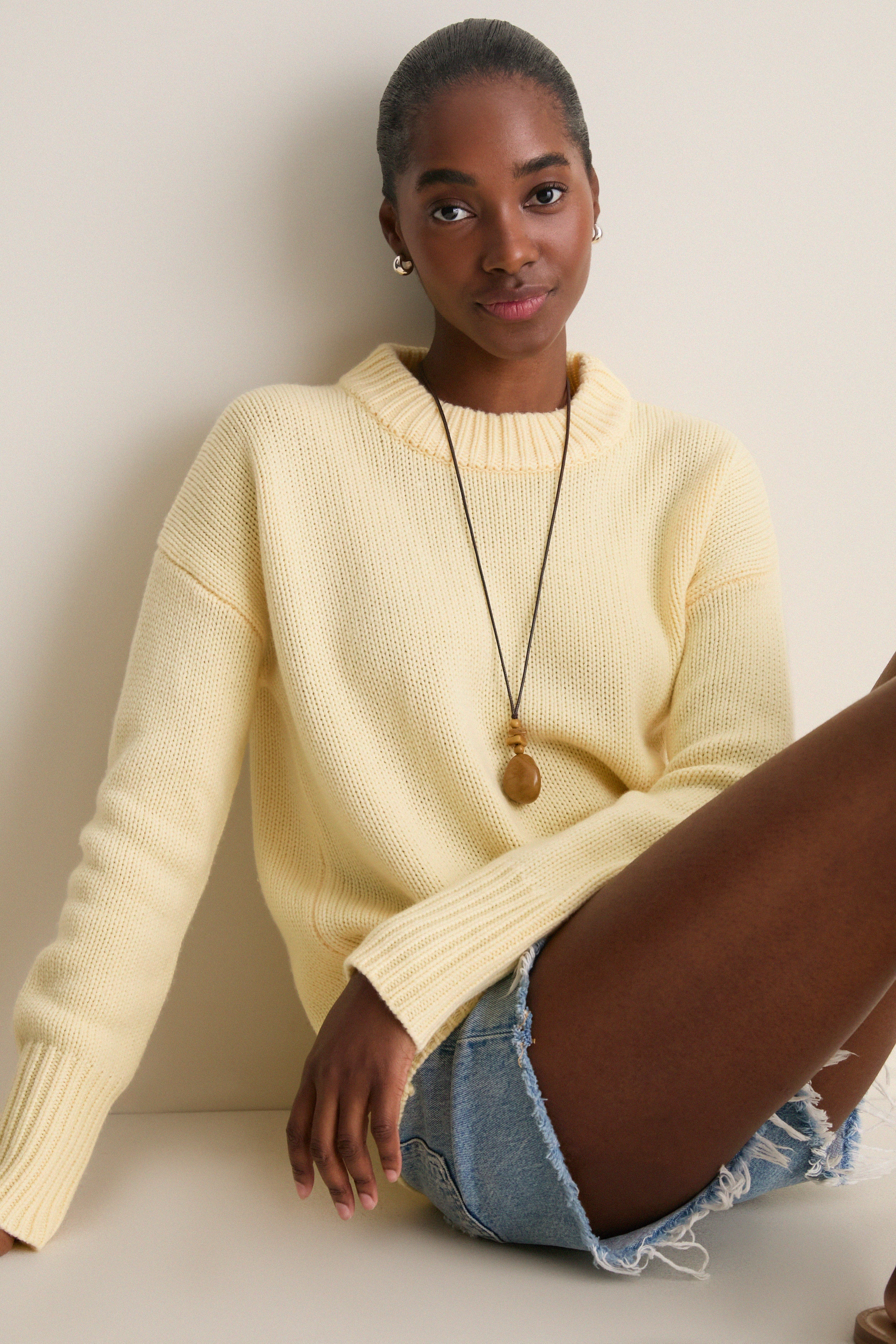 Butter Solid Marin Sweater