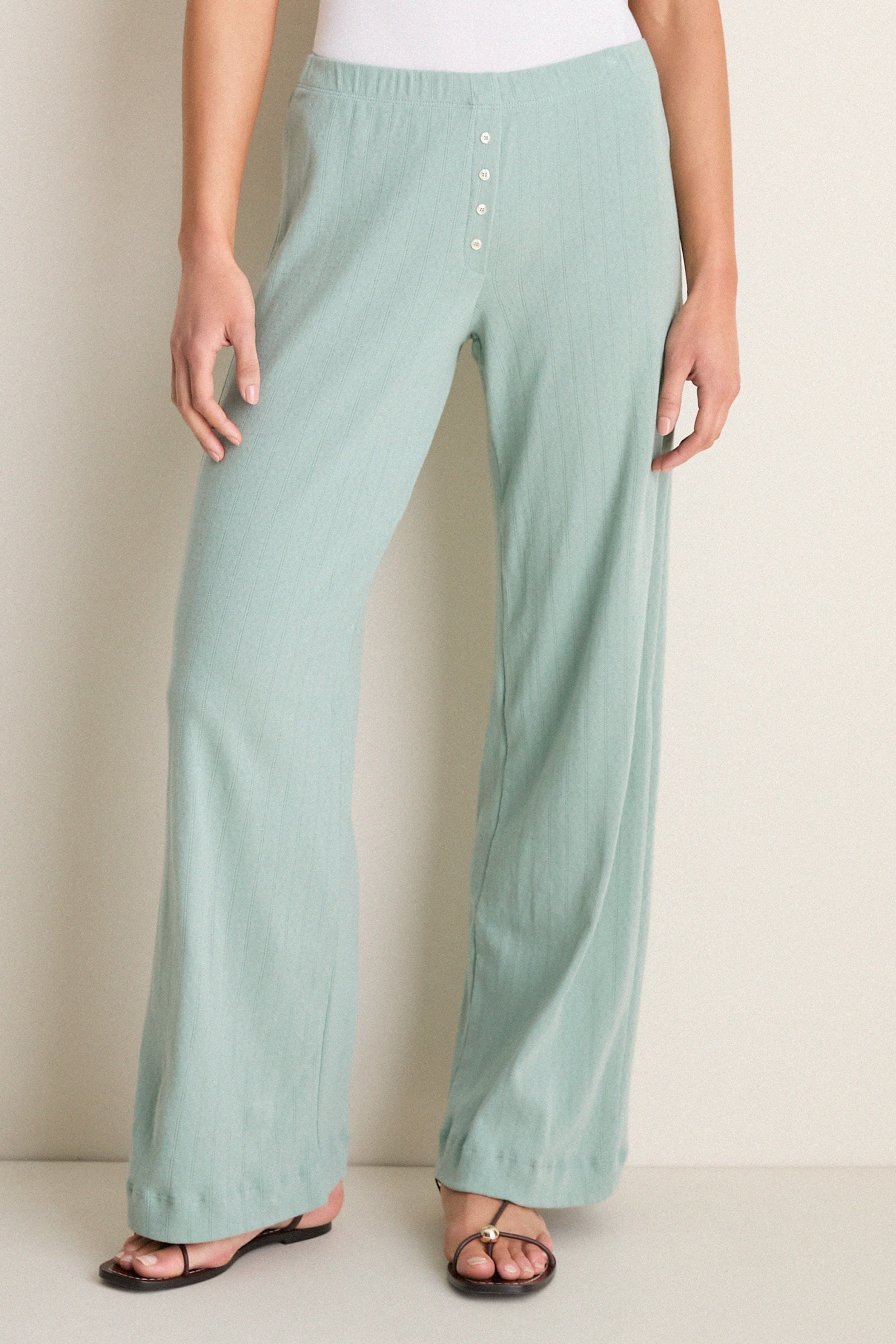 Eucalyptus Pointelle Boxer Pants