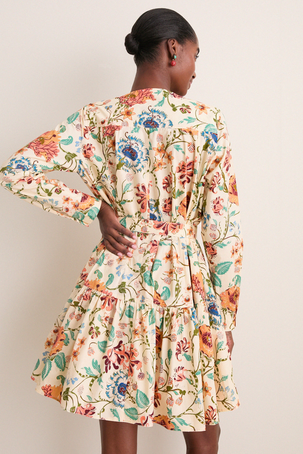 Abalone Noelia Long Sleeve Mini Dress