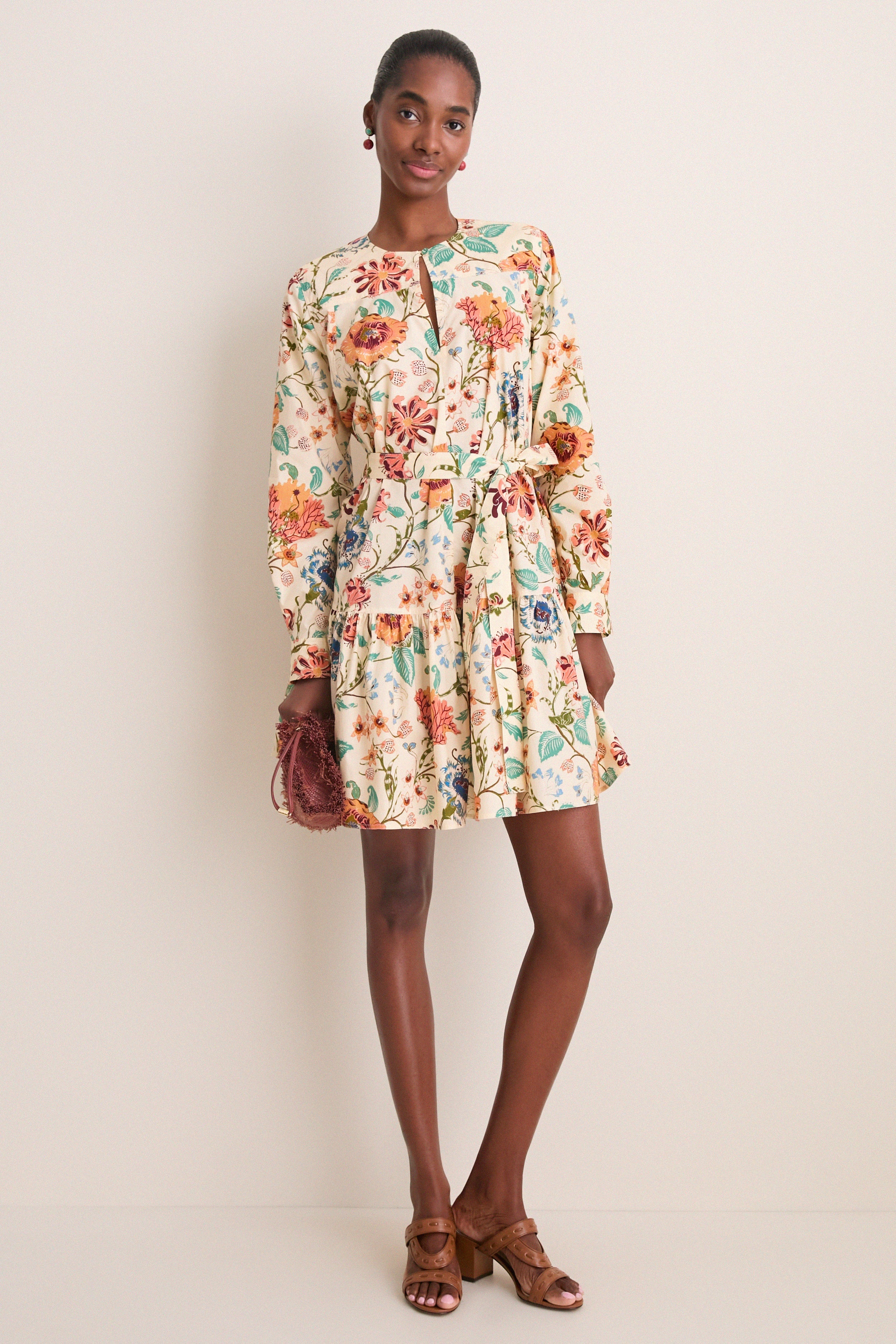 Abalone Noelia Long Sleeve Mini Dress