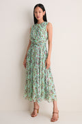 Opaline Celestina Sleeveless Silk Dress