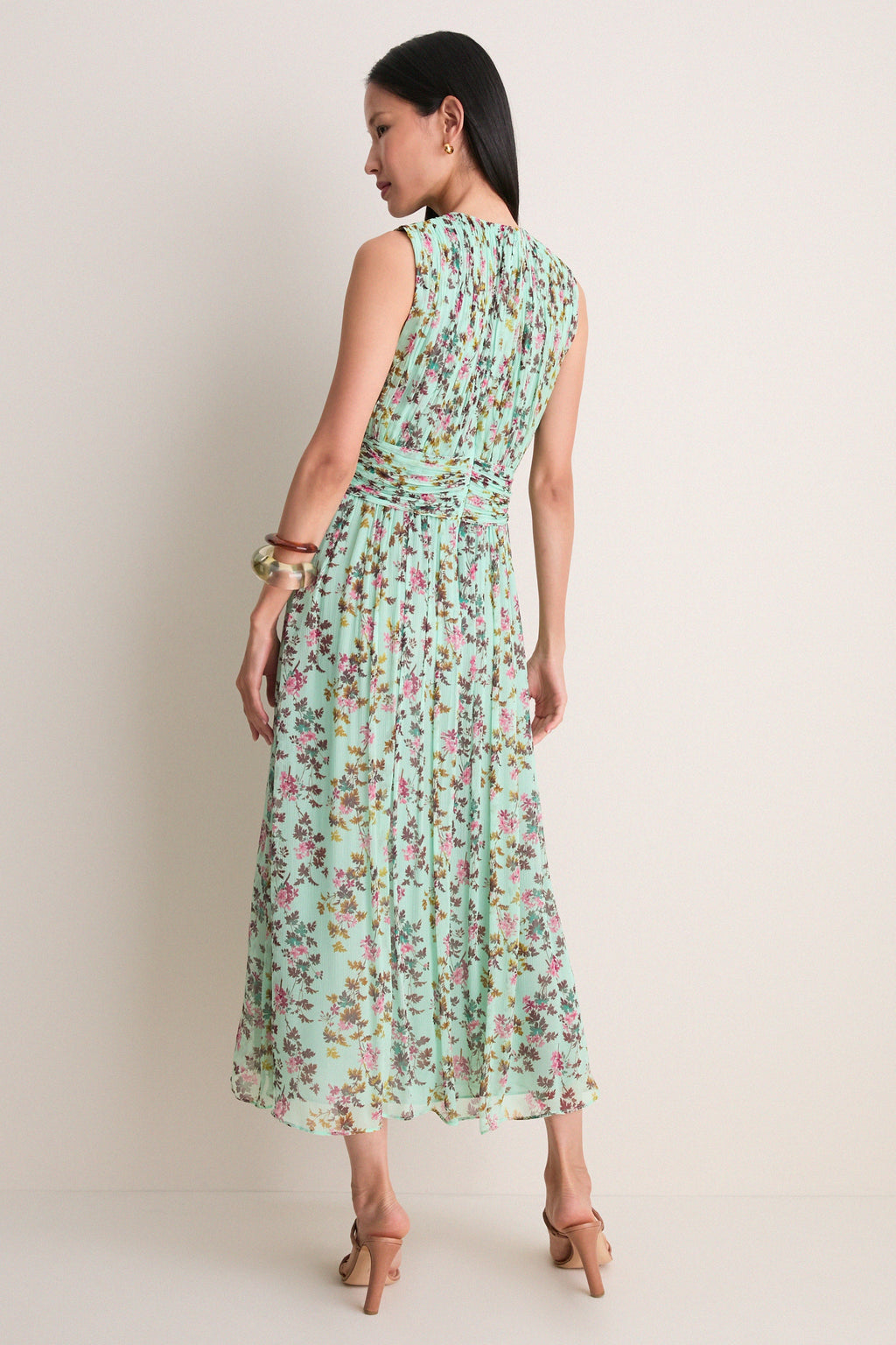 Opaline Celestina Sleeveless Silk Dress
