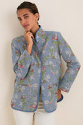 Trellis Bloom Jacquard Dalton Jacket