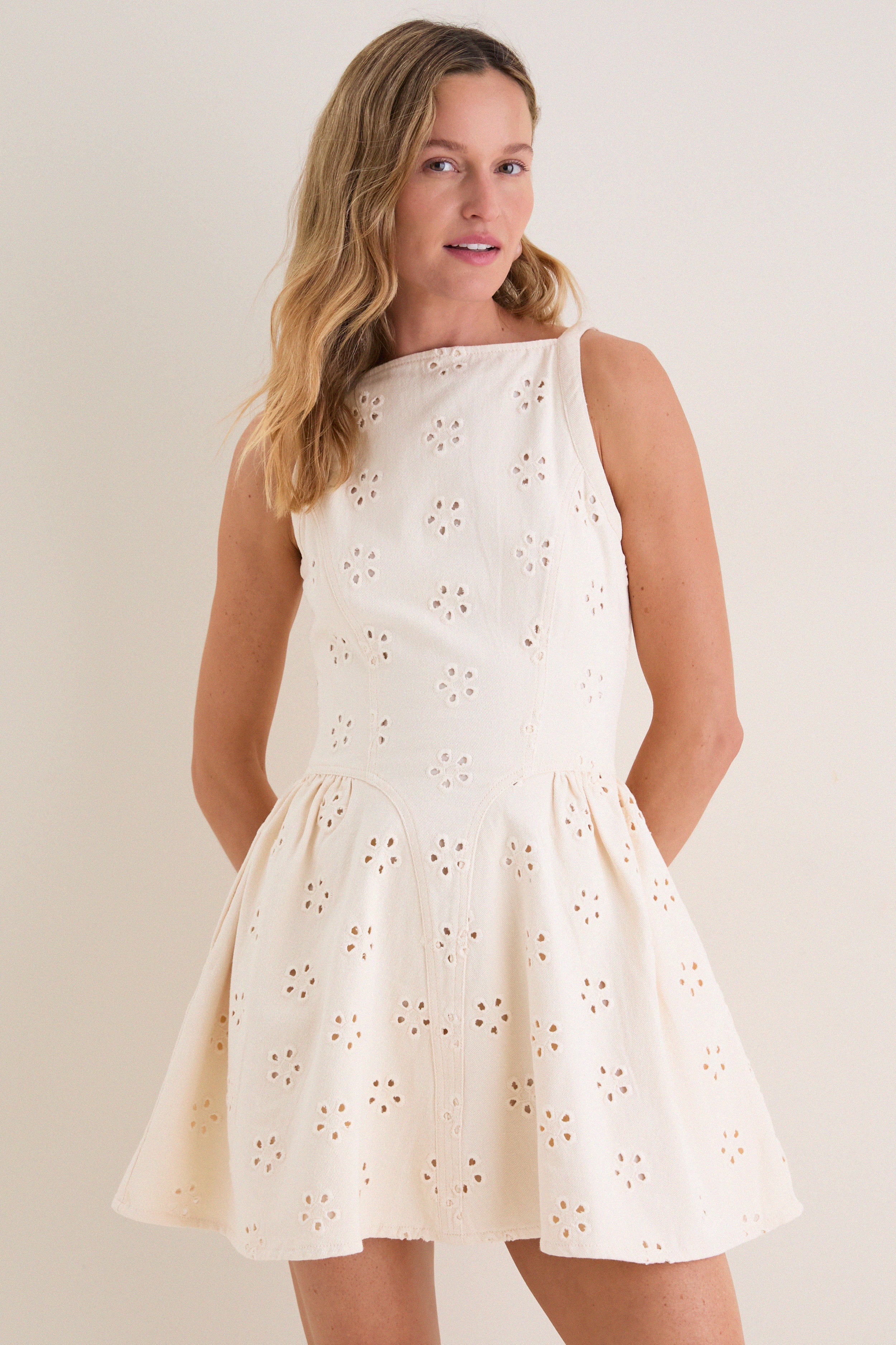 Creme May Mini Dress
