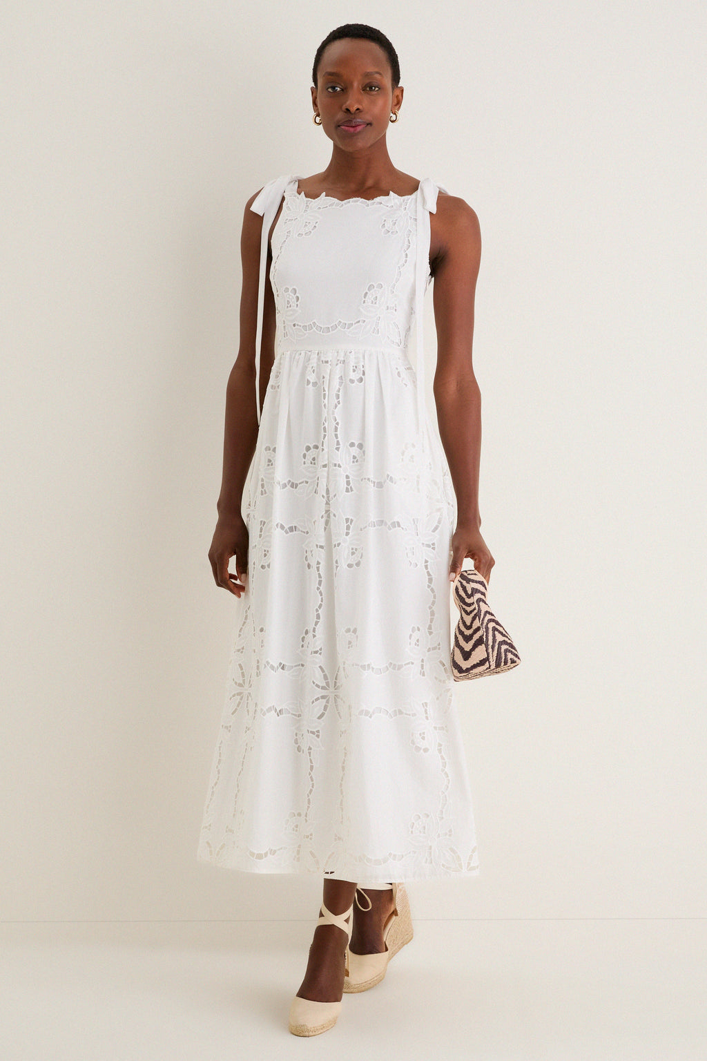 White April Midi Dress