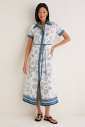 Ivory Lucky Shirt Dress
