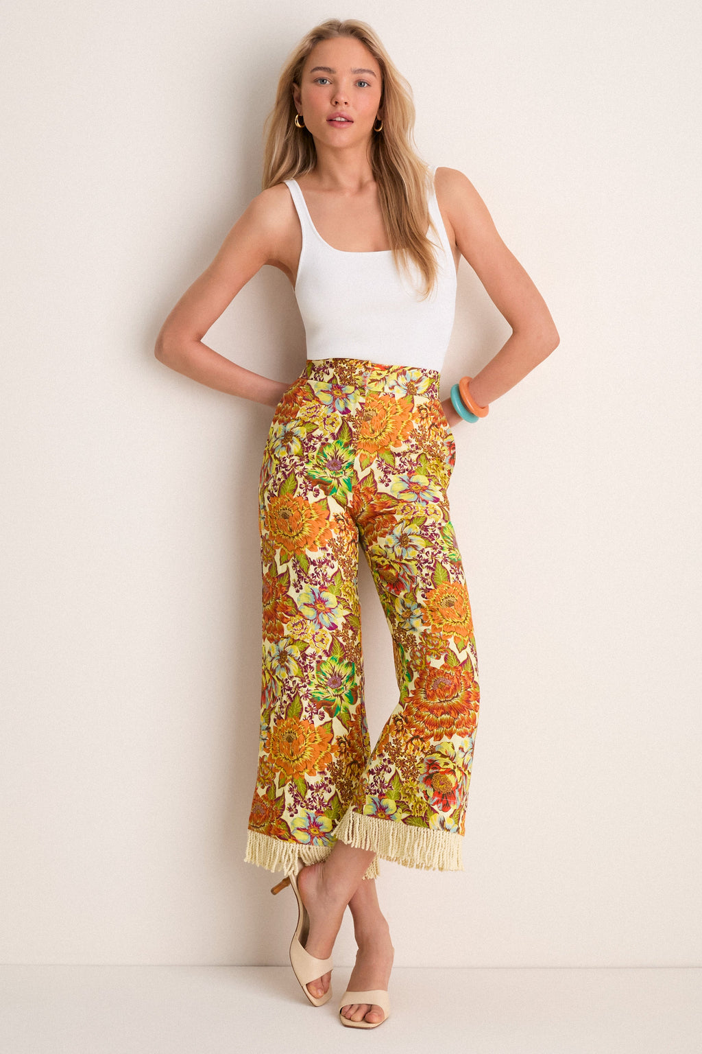Multi Lana Flare Pants
