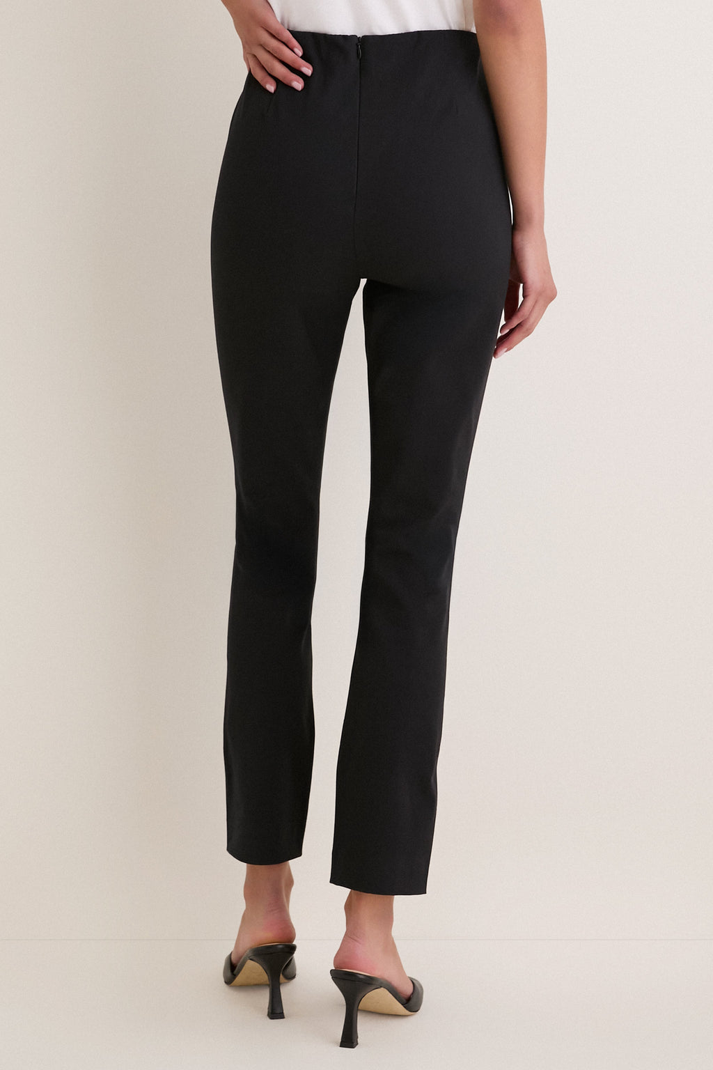 Noir Four-Way Stretch Zoey Pixie Pants