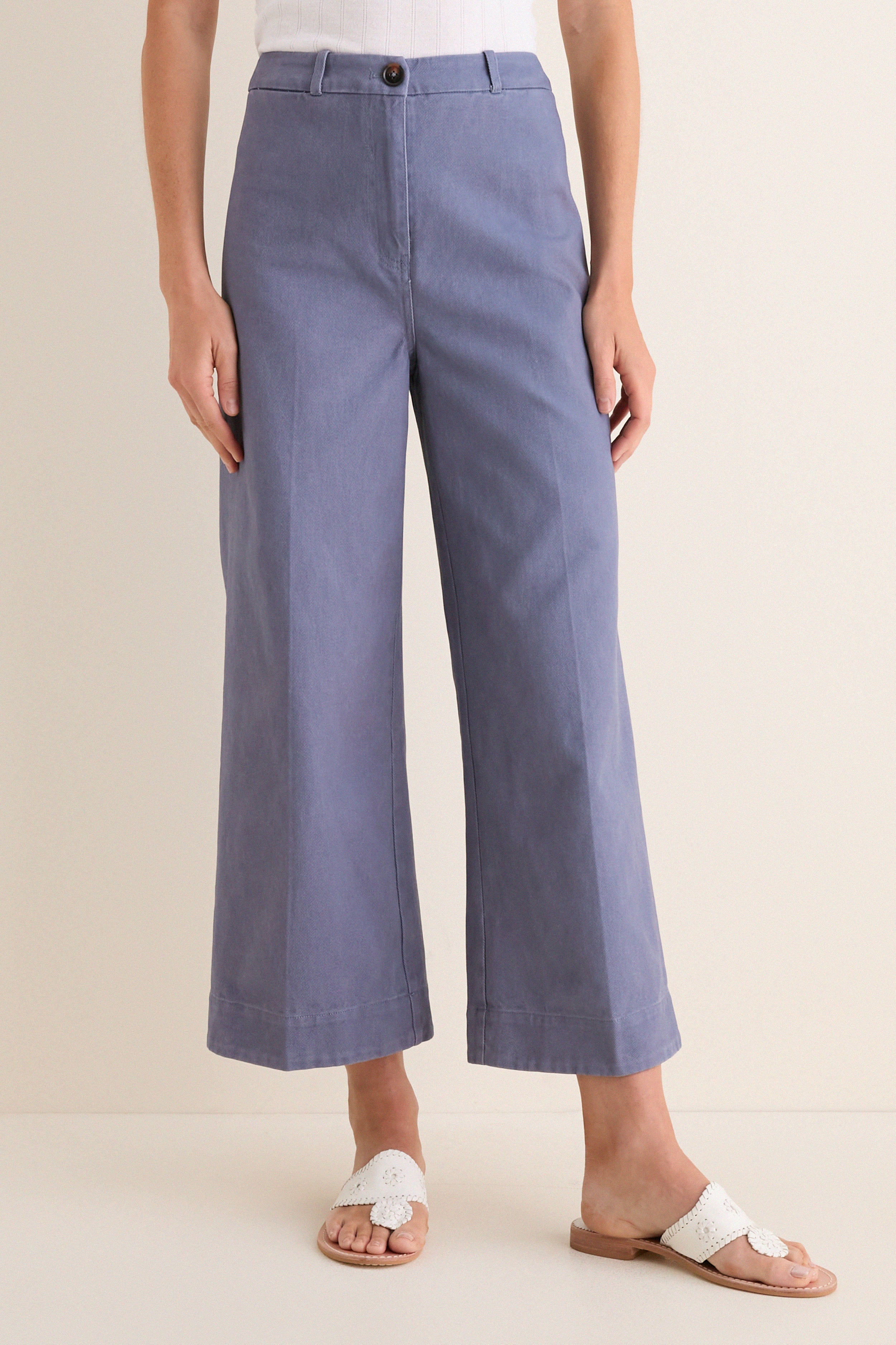 Indigo Twill Florence Pants