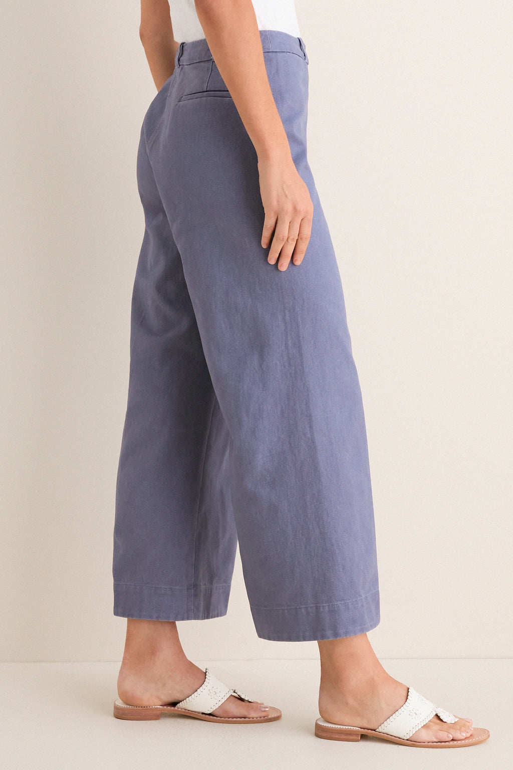 Indigo Twill Florence Pants