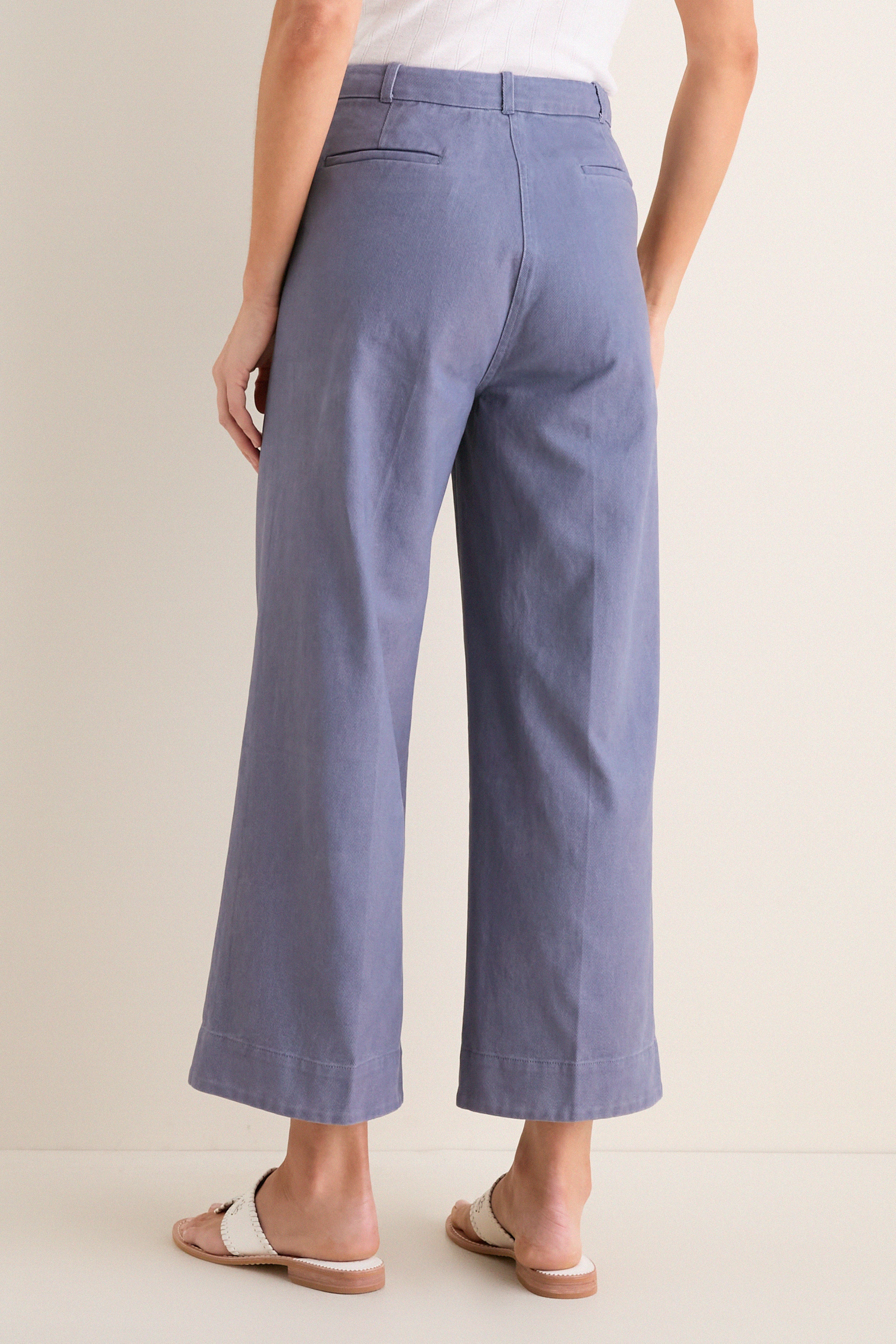 Indigo Twill Florence Pants
