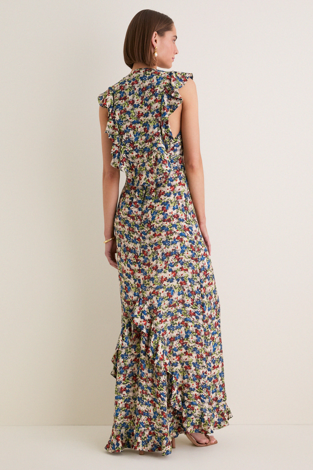 Ditsy Meadow Clemence Maxi Dress