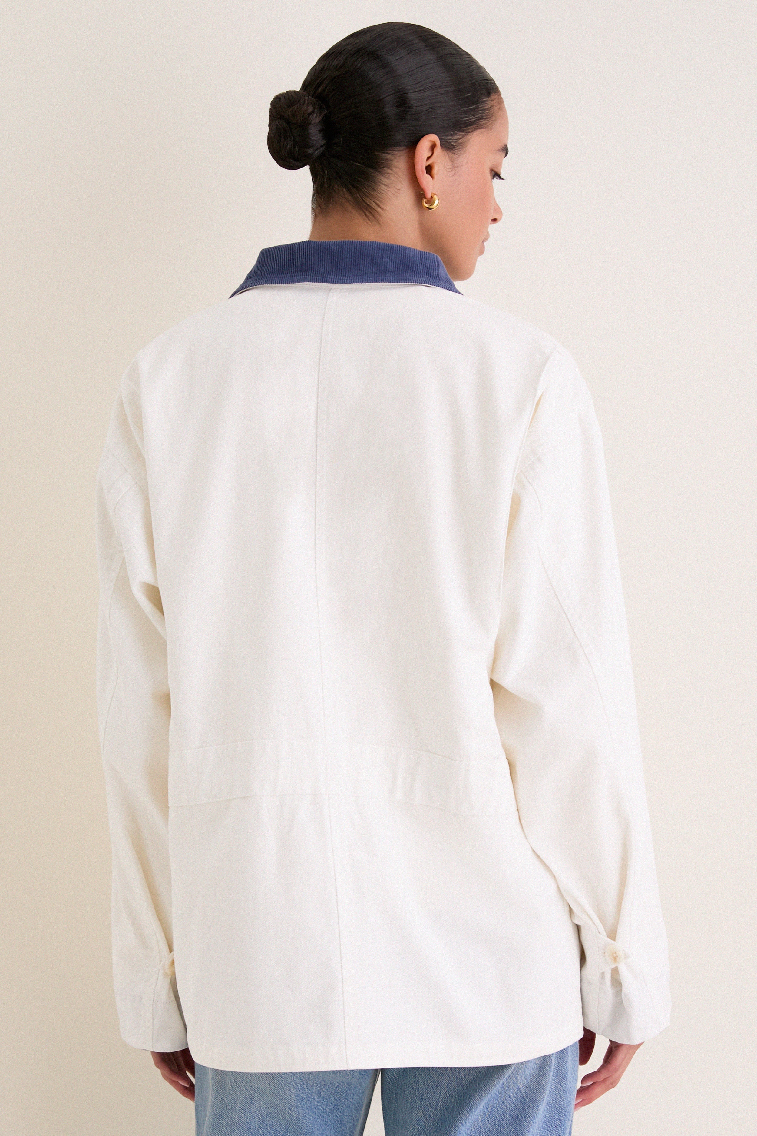White Bunny Barn Jacket