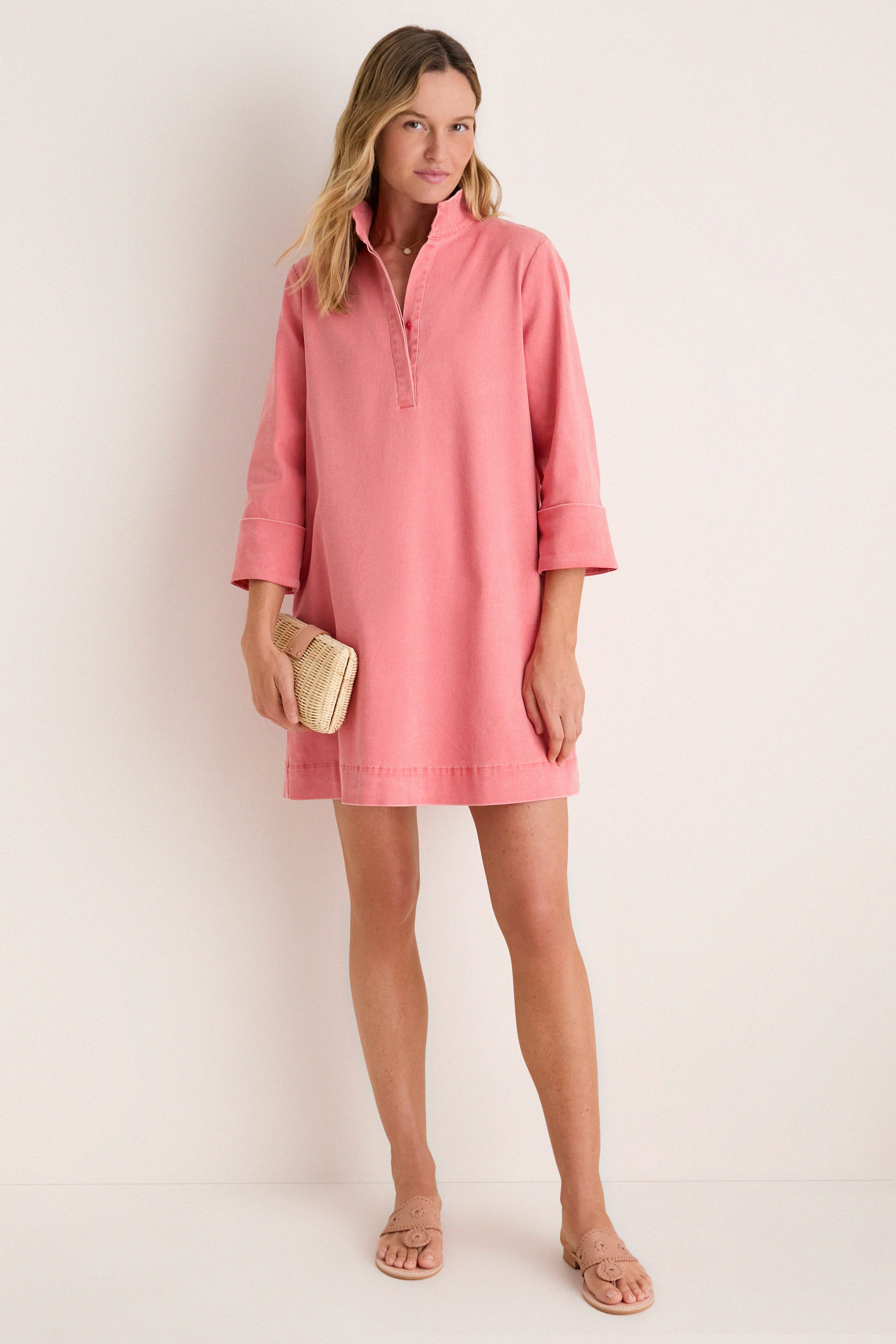Nantucket Reds Stretch Twill Megan Dress